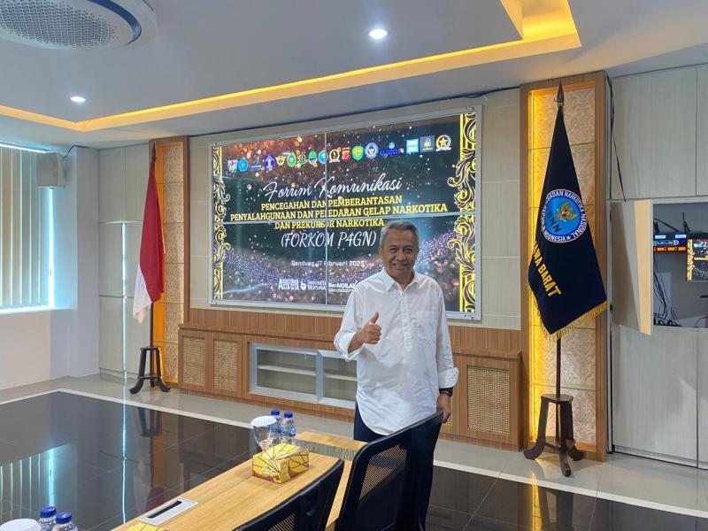 Forum Komunikasi P4GN BNN Provinsi Jawa Barat 17 Februari 2025