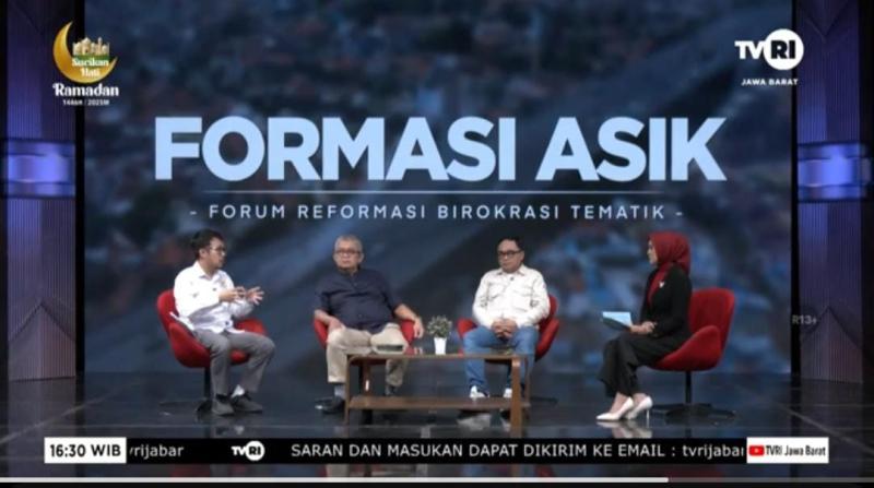 Dialog Bersama TVRI dalam Program Reformasi Forum Birokrasi Tematik 12 Maret 2025