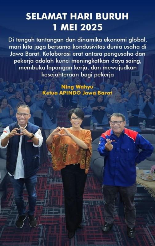 Hari Buruh Internasional tahun 2025 APINDO Jawa Barat