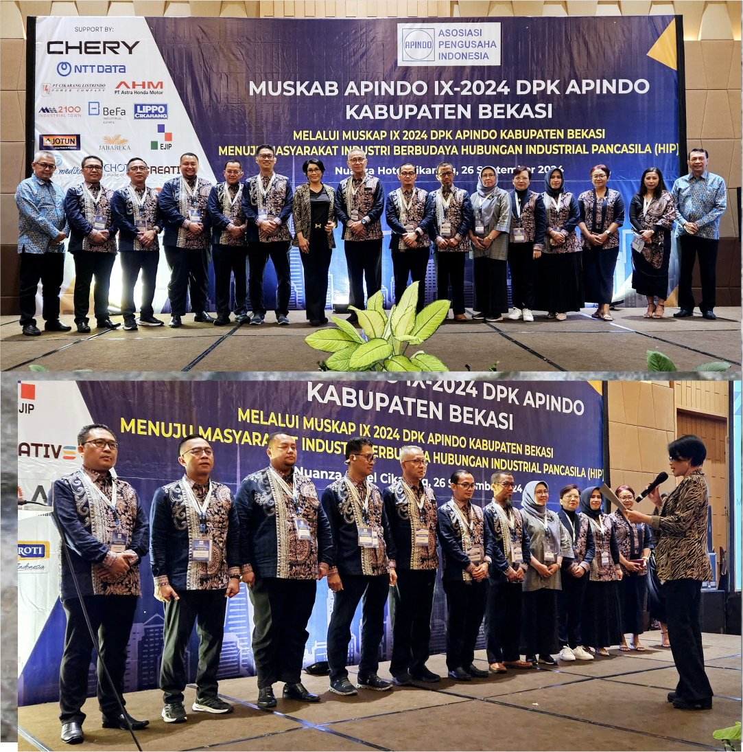 Muskab IX DPK APINDO Kab. Bekasi pada 27 September 2024