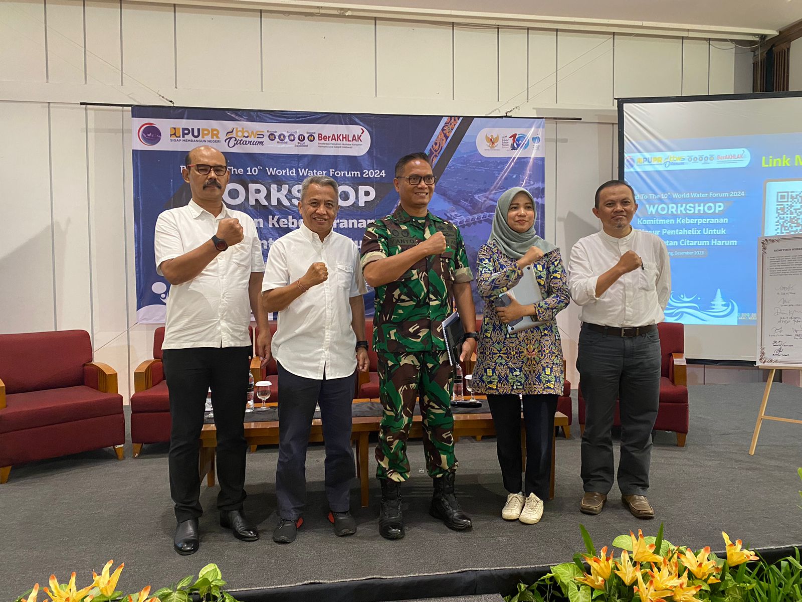 Komitmen keberperanan unsur Pentahelix untuk keberlanjutan Citarum Harum