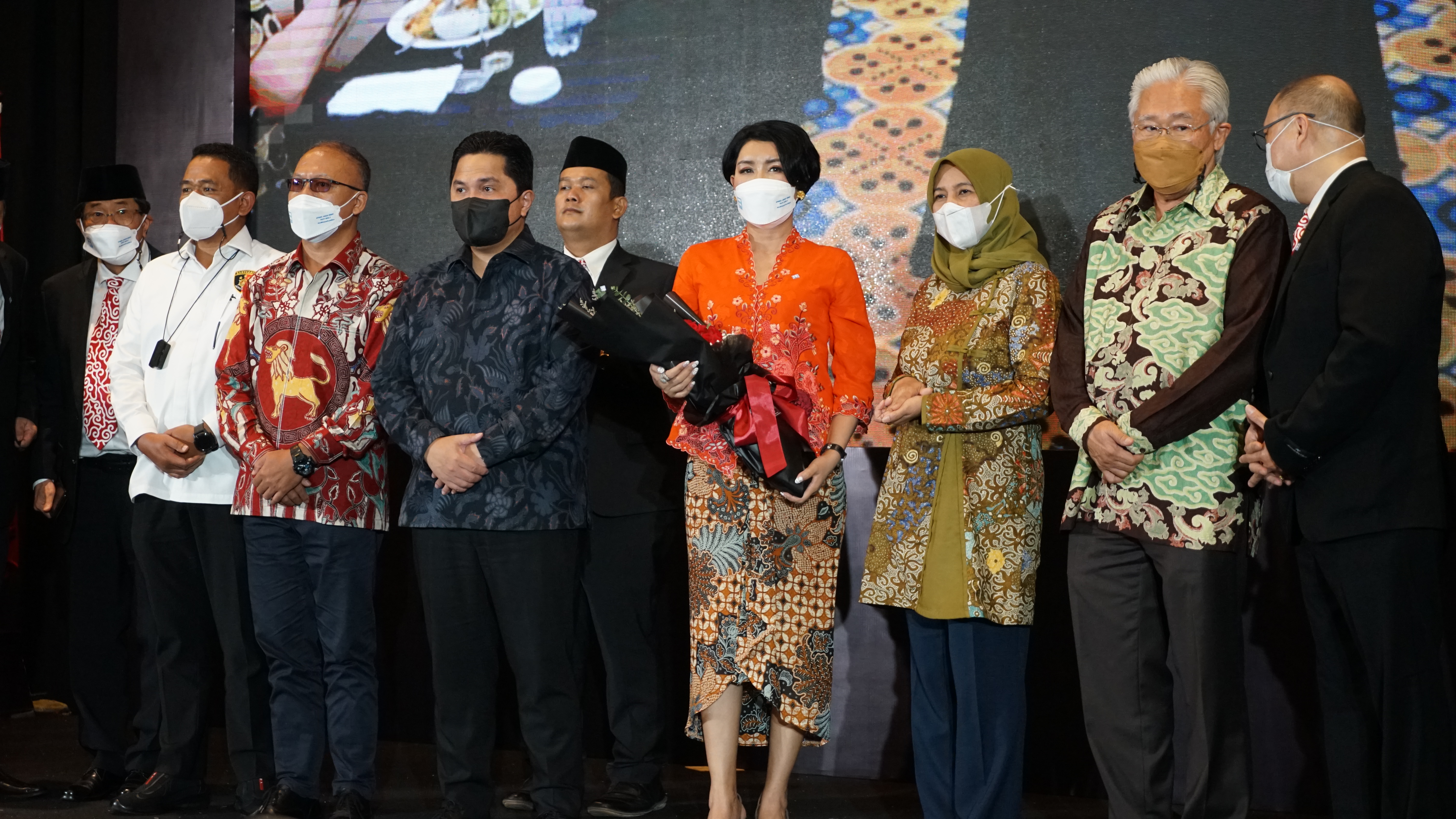 PENGUKUHAN KEPENGURUSAN DPP APINDO JABAR YANG DI HADIRI OLEH MENTERI BUMN ERICK THOHIR