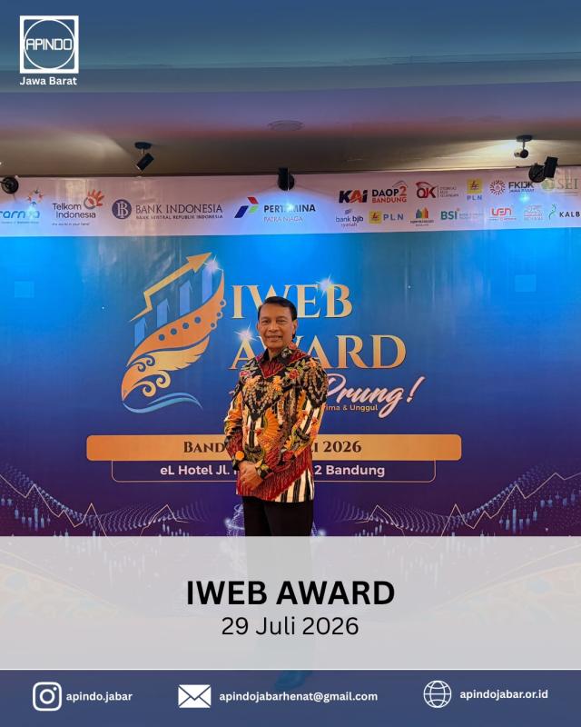 IWEB AWARD 29 Juli 2026